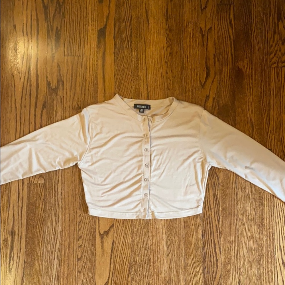 Missguided Cropped Cardigan